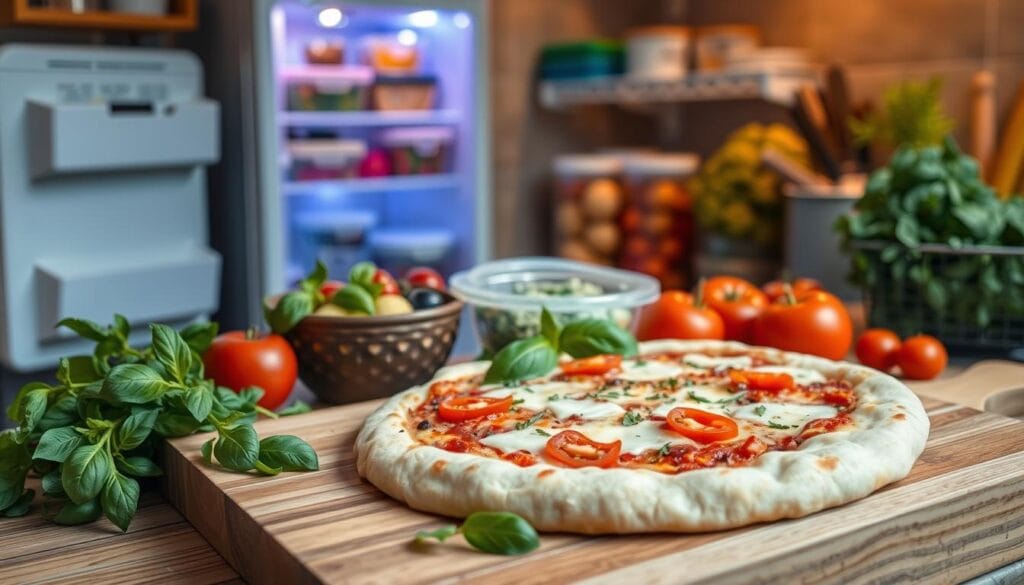 Lavash Bread Pizza Storage