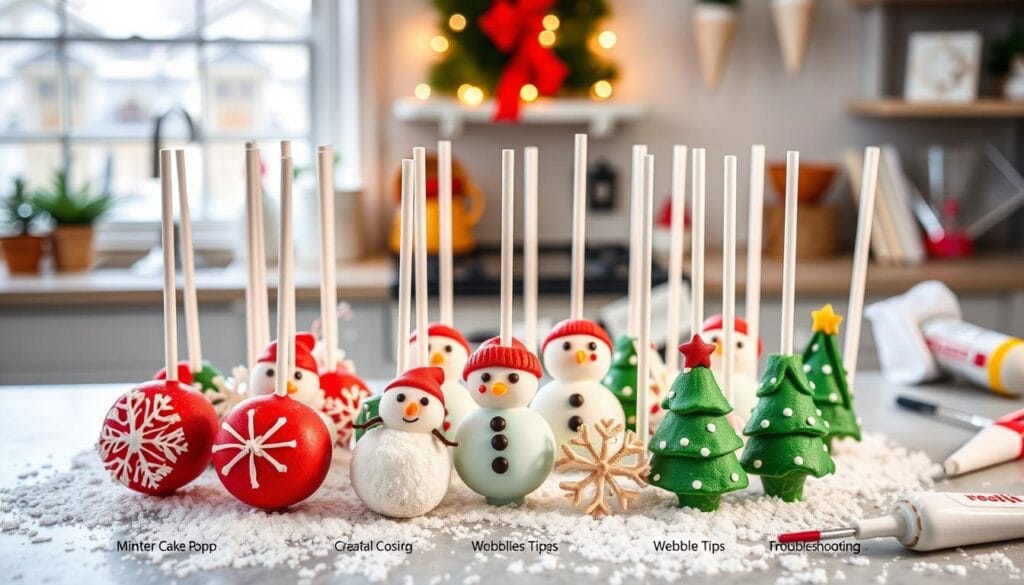 Winter Cake Pop Troubleshooting Tips