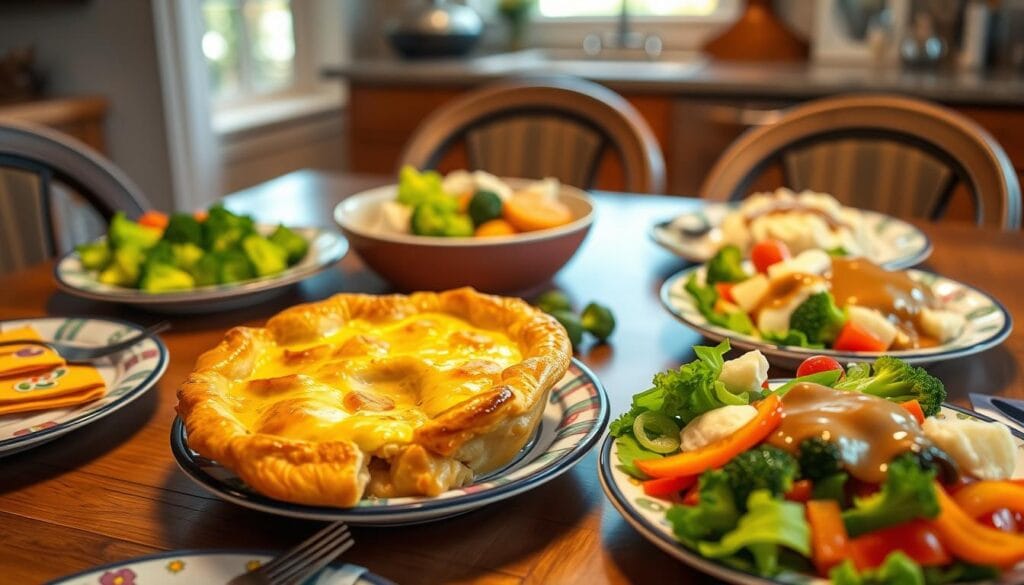 Family-Friendly Pot Pie Presentation