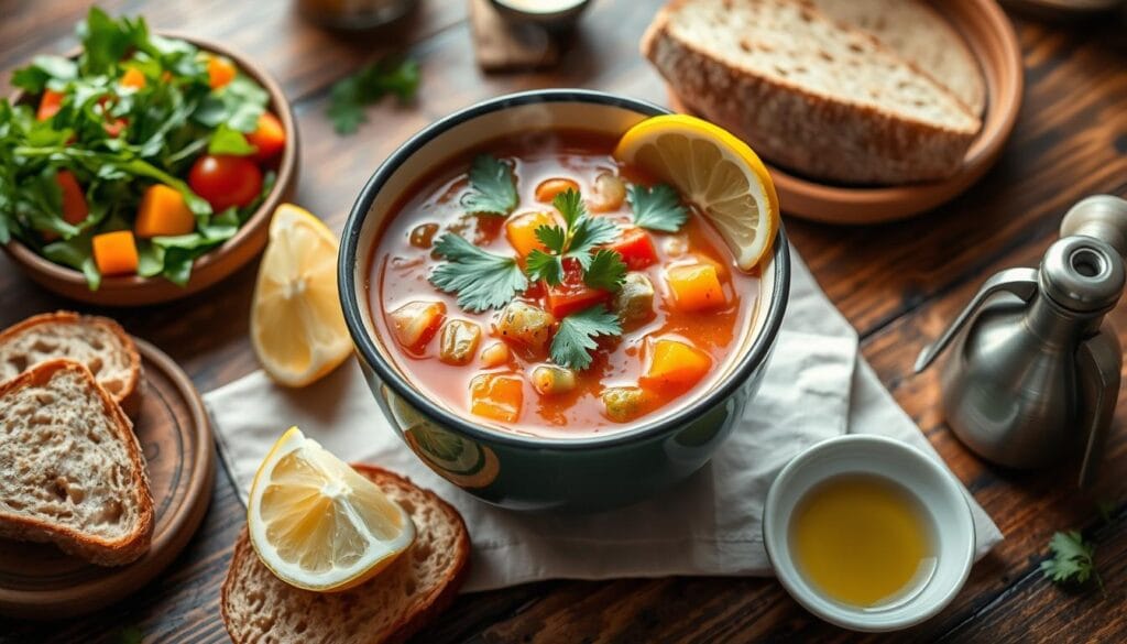 Instant Pot Vegetable Soup Serving Suggestions