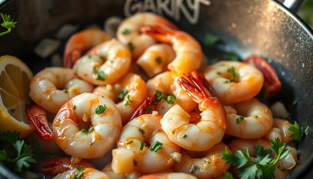 Quick Garlic Shrimp Cooking Technique