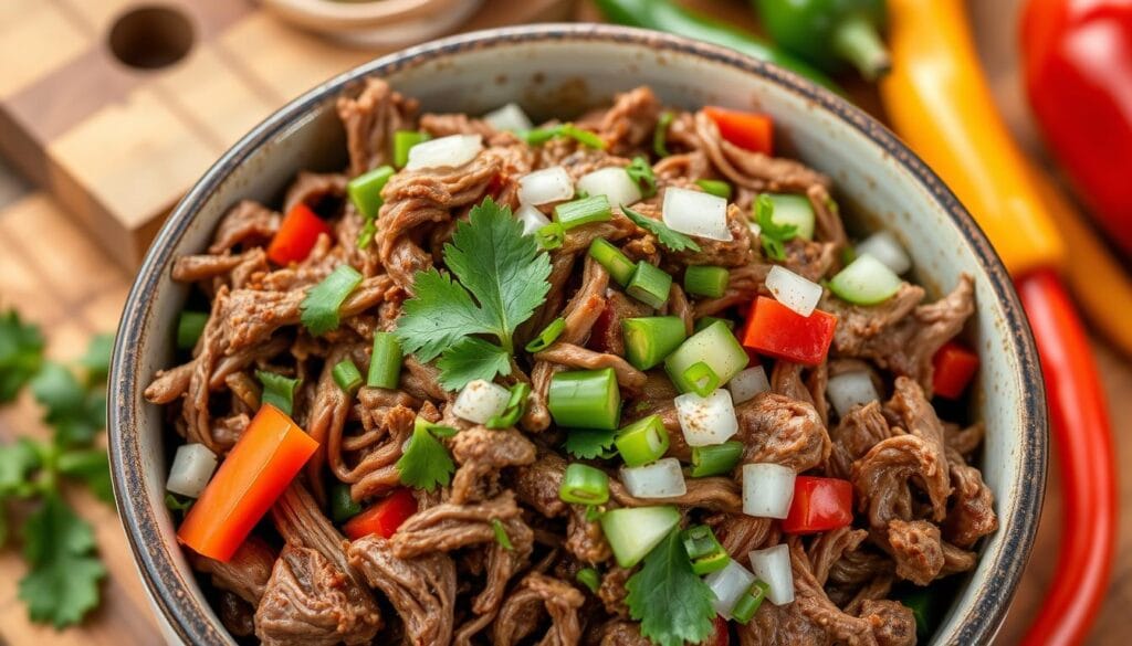 Shredded Beef Filling for Enchiladas