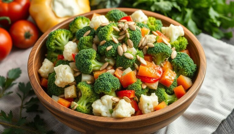 broccoli cauliflower salad recipe​