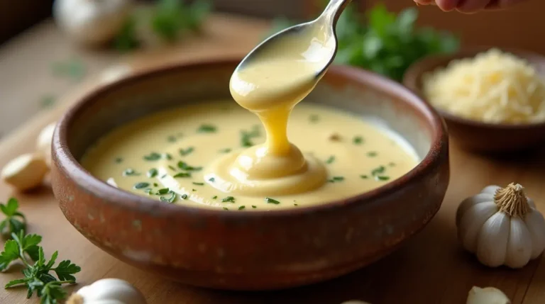 creamy garlic sauce