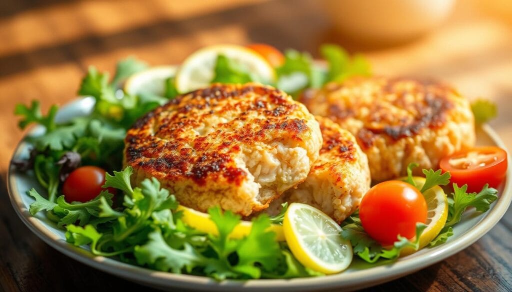 delicious salmon cakes